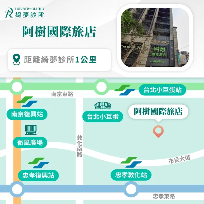 阿樹國際旅店-台北大安住宿推薦